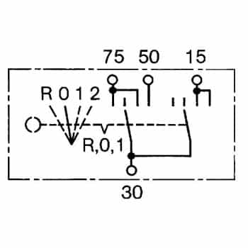 Ignition-/Starter Switch