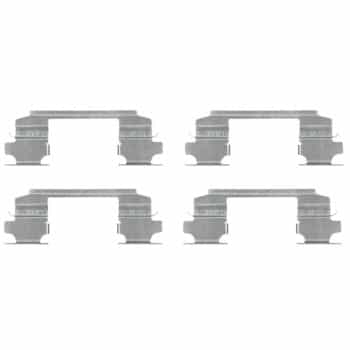 Accessory set, disc brake pad