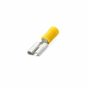 cable lug 5.st9.5x1.2 yellow 5 pieces in blister