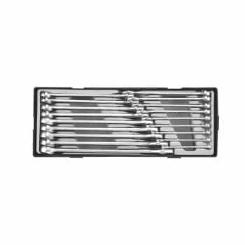 Combination wrench set 18 pieces