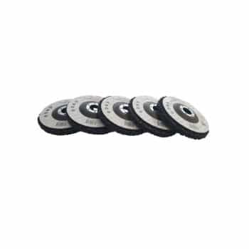 Cleaning disc set 125 mm - 5 pieces - angle grinder connection