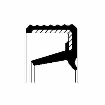 Seal ring, shift rods