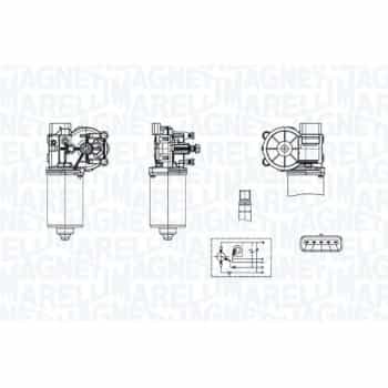 Windshield wiper motor