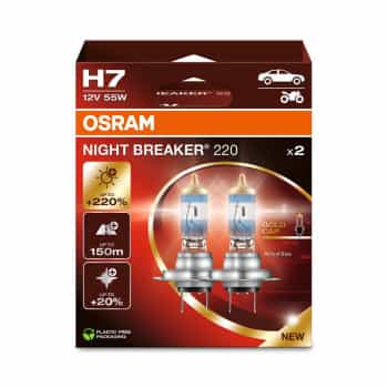 Osram Night Breaker 220 12V H7 - 2 pieces