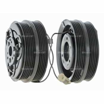Magnetic clutch, air conditioning compressor