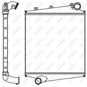 Intercooler, charge air cooler