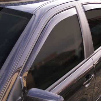 Side wind deflectors Dark suitable for Volkswagen ID.7 HB 5-door & Tourer 2023-