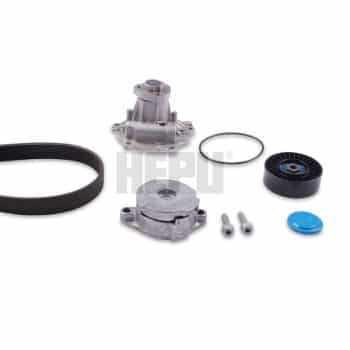 Water pump + Multi V-belt set