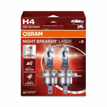 Osram Night Breaker Laser - H4 - set of 2 pieces