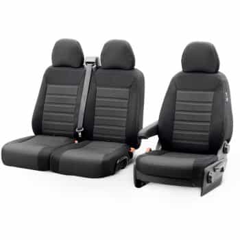 Original Design Fabric Seat Cover Set 2+1 suitable for Ford Transit Custom 2023-