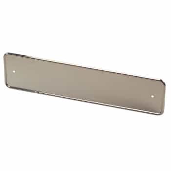 Number plate holder Chrome