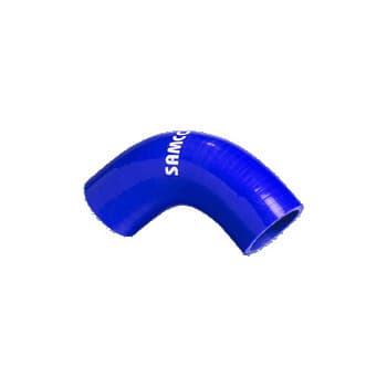 Samco Oil / Petrol resistant blue 90 ° 89mm 125mm