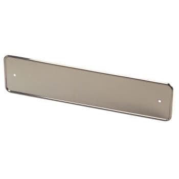 Stainless steel Number plate holder Chrome 52x11cm per piece