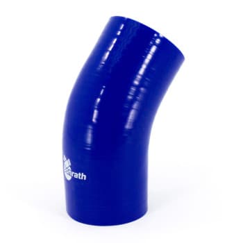 Bonrath Silicone hose 45 degrees bend - Length: 50mm - Ø76mm