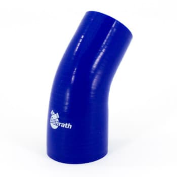 Bonrath Silicone hose Reducer 45 degree bend - Length: 50mm - Ø89> 57mm