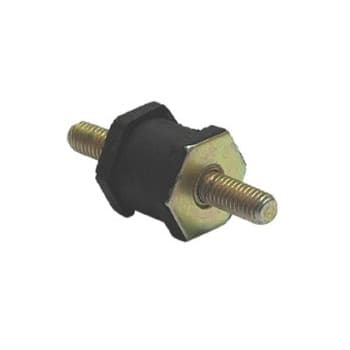 Suspension rubber with threaded rods M8