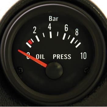 Performance Instrument Black Oil pressure 0-10 bar 52mm