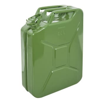 Jerrycan 20l green metal TüV / GS
