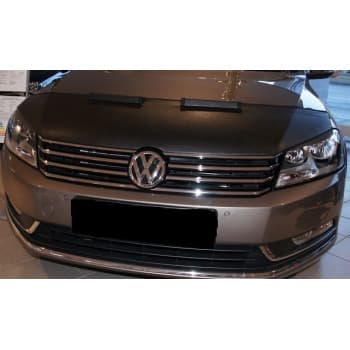 Bonnet lath cover Volkswagen Passat 2011- black
