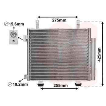 Condenser, air conditioning 52005115 International Radiators