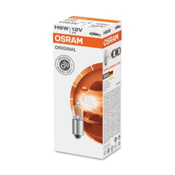 Osram Original 12V halogen H6W BAX9s