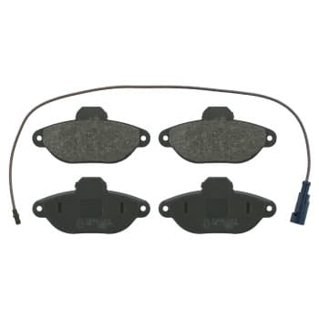 Brake Pad Set, disc brake 16084 FEBI
