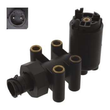 Sensor, pneumatic suspension level 45243 FEBI