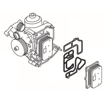 Gasket Set, oil cooler