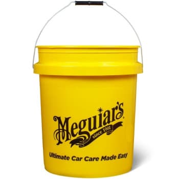 Meguiar's Yellow Bucket (excl. Grit Guard)