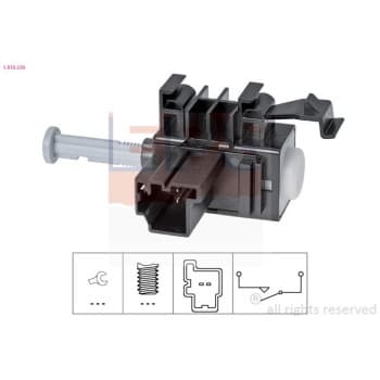 Switch, clutch control (cruise control) Made in Italy - OE Equivalent 1810236 EPS Facet