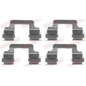 Accessory kit, disc brake pad