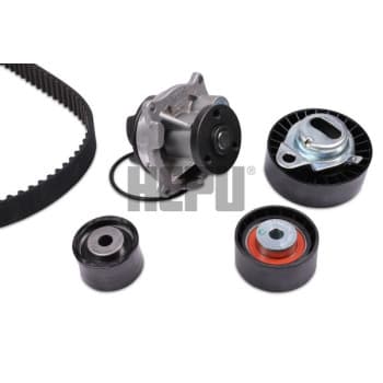 Water pump + timing belt kit PK02362 Hepu