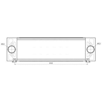 Intercooler, charge air cooler