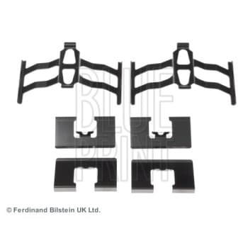 Accessory set, disc brake pad