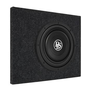 10" ready-made subwoofer box for Scania CR20 with DLS PS10 400W RMS, 4Ohm