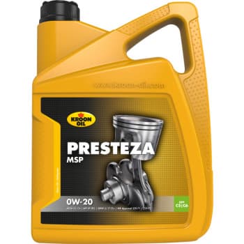 Engine oil Kroon-Oil Presteza MSP 0W20 C5, C6 5L