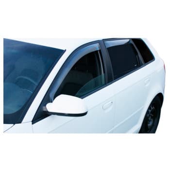 Side wind deflectors Clear suitable for Honda Jazz V (GR) incl. Crosstar 2020-