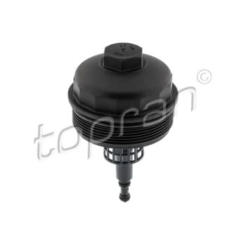 Cap, oil filter housing