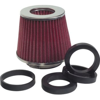 Universal Air filter conical - incl. 6 adapter rings