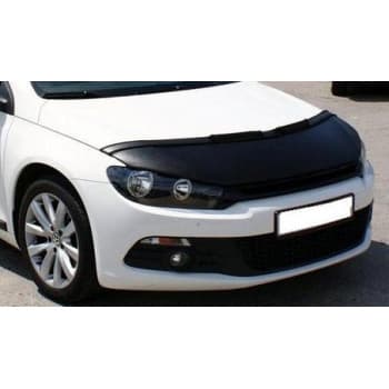 Bonnet arm cover for Volkswagen Scirocco III 2008- carbon look